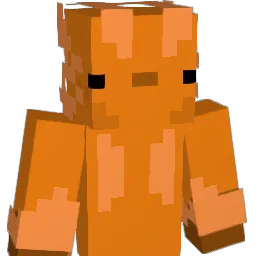 tagnerined Minecraft avatar bust