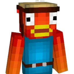 talkaboutink Minecraft avatar bust