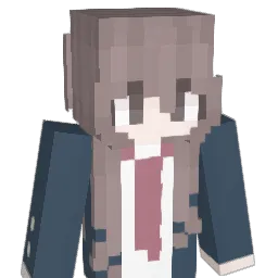 talkes Minecraft avatar bust