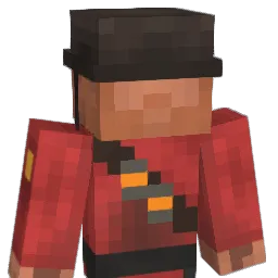 taticalpackage Minecraft avatar bust
