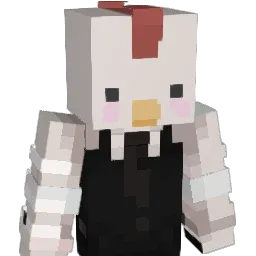 tavuk_kfc Minecraft avatar bust