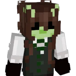 taxidermi Minecraft avatar bust