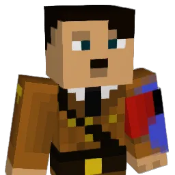 techopared Minecraft avatar bust