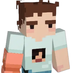 teebster Minecraft avatar bust