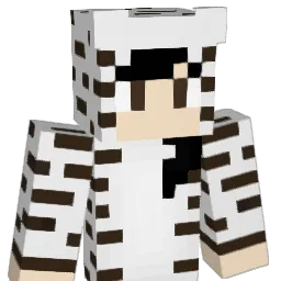 tein Minecraft avatar bust