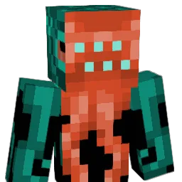 telumaqua Minecraft avatar bust