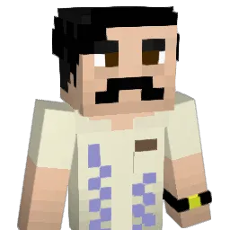 temhA Minecraft avatar bust