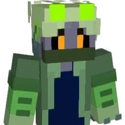 tennP Minecraft avatar bust