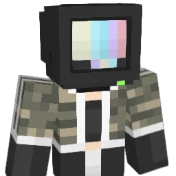 tentadog Minecraft avatar bust