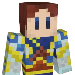 terian1105 Minecraft avatar bust