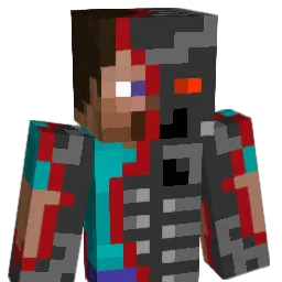 terminator1234 Minecraft avatar bust