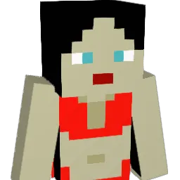 tetekbesar Minecraft avatar bust
