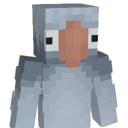 tgpu Minecraft avatar bust