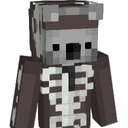 th3thed Minecraft avatar bust