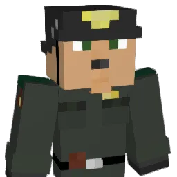 thaicop Minecraft avatar bust