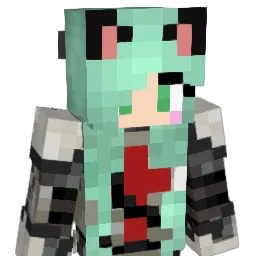 theBluBow Minecraft avatar bust