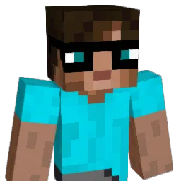 theJTR Minecraft avatar bust