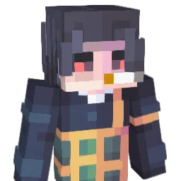 theThukuna Minecraft avatar bust