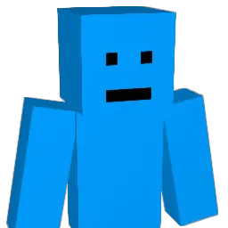 the_BLUE_BLOB Minecraft avatar bust