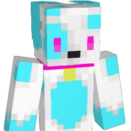 thebluedog Minecraft avatar bust
