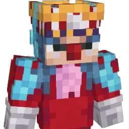 theboyxdeku Minecraft avatar bust