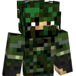 thebushie Minecraft avatar bust