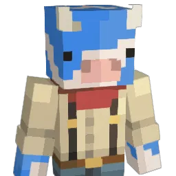 thecraftingcow Minecraft avatar bust