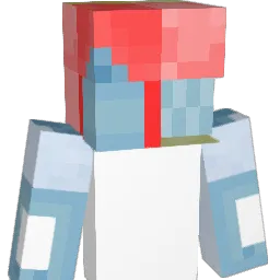 theflyinglegoman Minecraft avatar bust