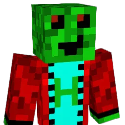 thehappycreep Minecraft avatar bust