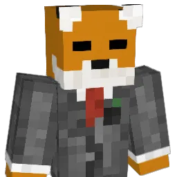 thehuntingfox Minecraft avatar bust