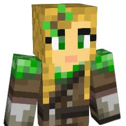 theinkling Minecraft avatar bust