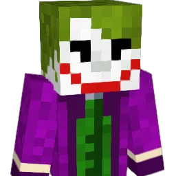 thejokerswild Minecraft avatar bust