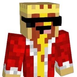 thekinghotdog13 Minecraft avatar bust