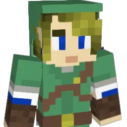 thelarva Minecraft avatar bust