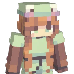 thelongbean Minecraft avatar bust