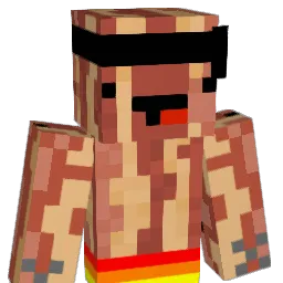 theman724 Minecraft avatar bust