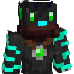 theneoncat Minecraft avatar bust