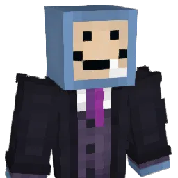 theone555 Minecraft avatar bust