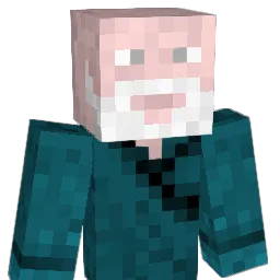 thepensivemonk Minecraft avatar bust