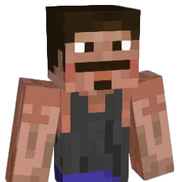 thepinkwaffle Minecraft avatar bust