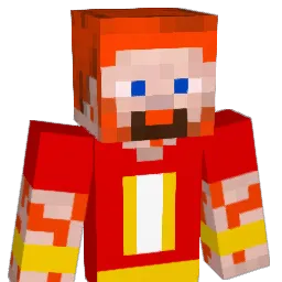 theredprince Minecraft avatar bust