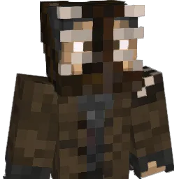thereisnocowlevl Minecraft avatar bust