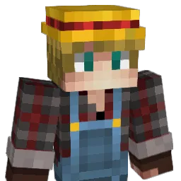 therwn Minecraft avatar bust