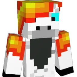 theunicornoffire Minecraft avatar bust