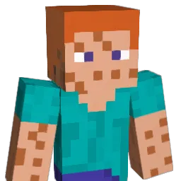 thewaffleking13 Minecraft avatar bust