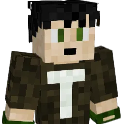 thxer Minecraft avatar bust