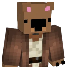 tie_three Minecraft avatar bust