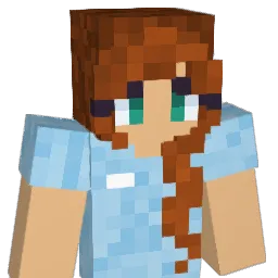tiinaga Minecraft avatar bust