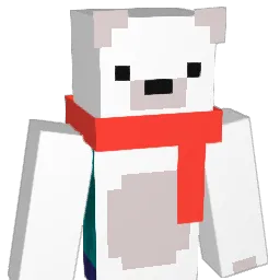 tijskapitein Minecraft avatar bust