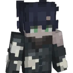tiktokfish Minecraft avatar bust